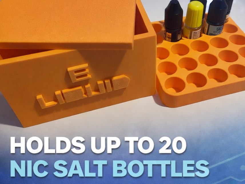 Nic Salt Organiser (20 Slot Vape Storage)