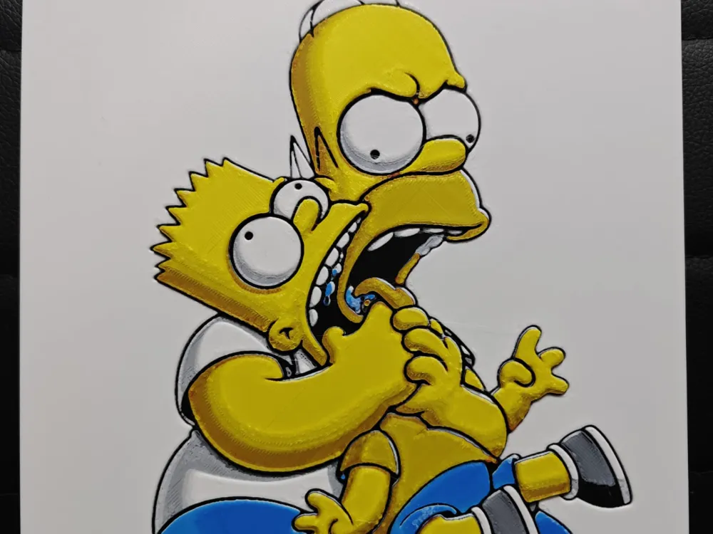 Bart & Homer V2 5 Colours 1 AMS