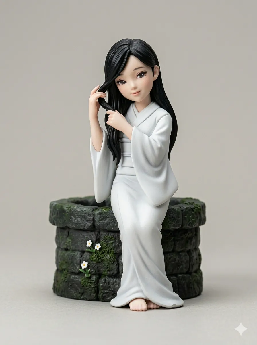Kawaii Sadako - Free 3D Print Model - MakerWorld