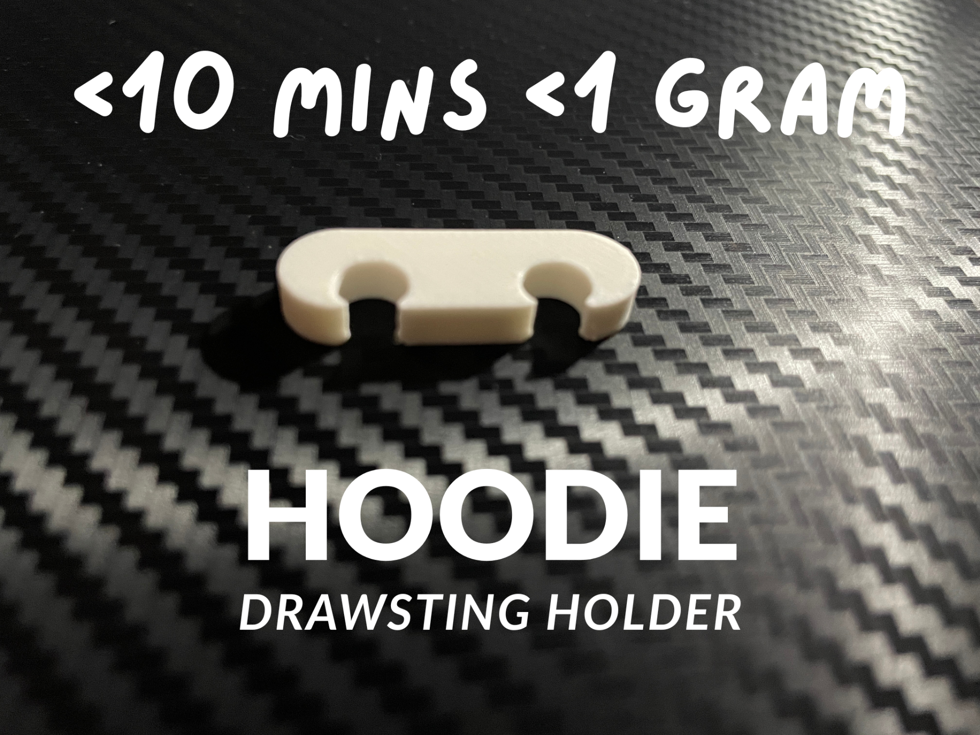 Hoodie Drawstring Holder