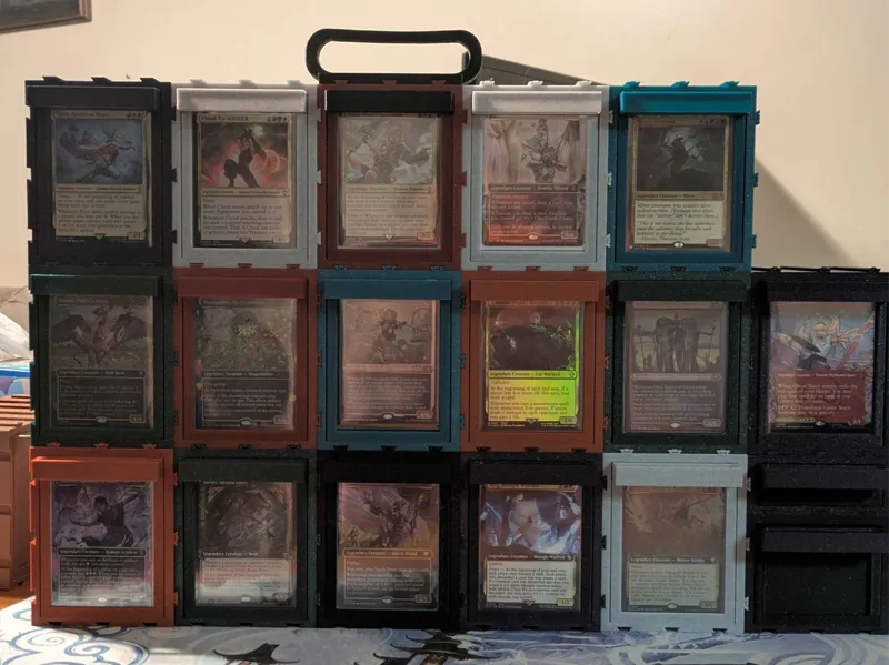 Modular MTG Deck Box System