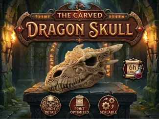 The Carved Dragon Skull