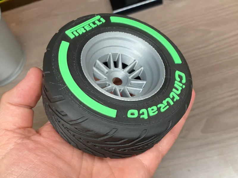 F1 Intermediate 100mm Tire old spec no AMS