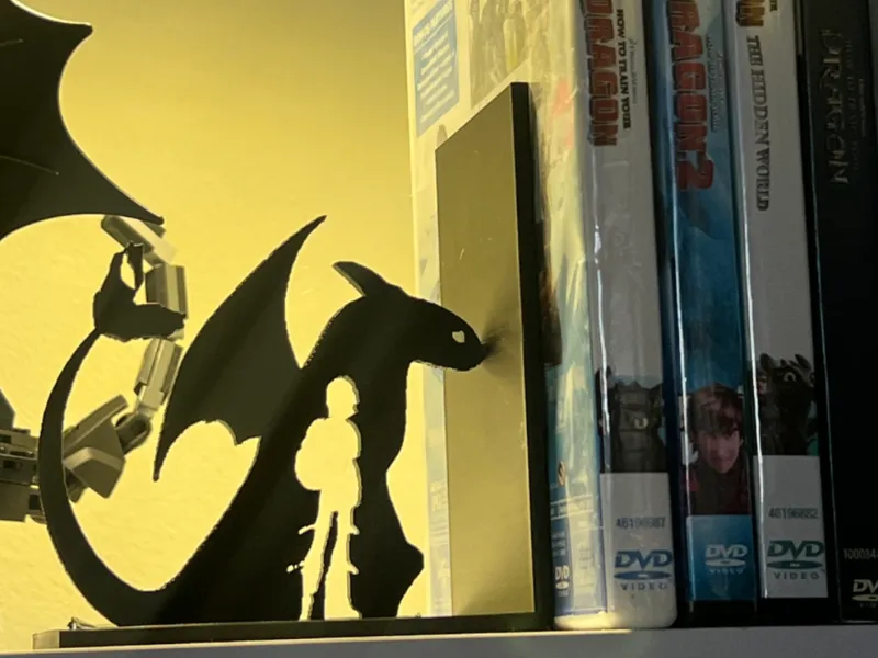 How To Train Your Dragon Bookend