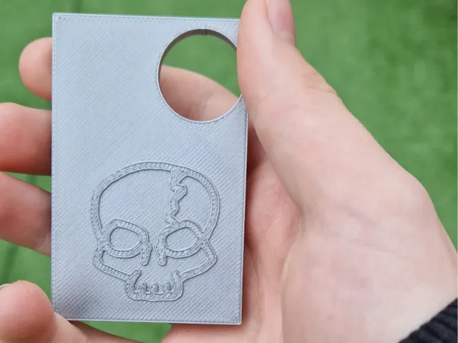 Fidgettoy mit Totenkopf