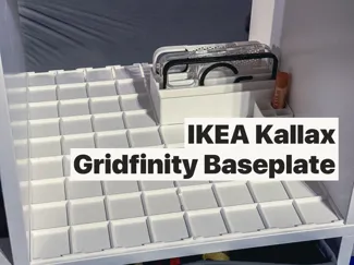 IKEA Kallax Shelf | Gridfinity Baseplate