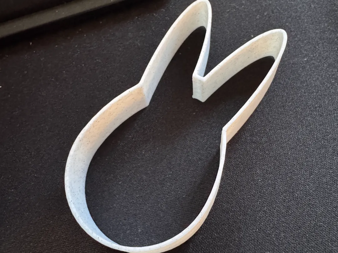 Easter Bunny Cookie Cutter - Free 3D Print Model - MakerWorld