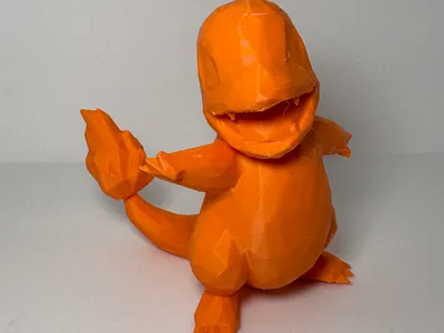 Low Poly Charmander