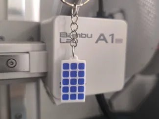 Solar Panel Keychain