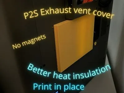 Cache aération pour imprimante P2S