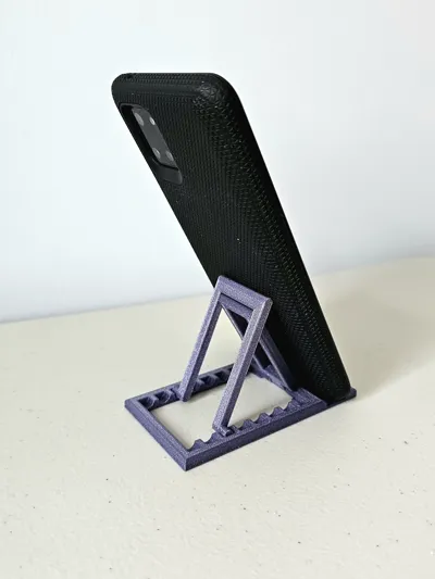 Adjustable phone stand - Free 3D Print Model - MakerWorld