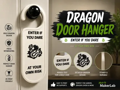 ENTER IF YOU DARE door sign