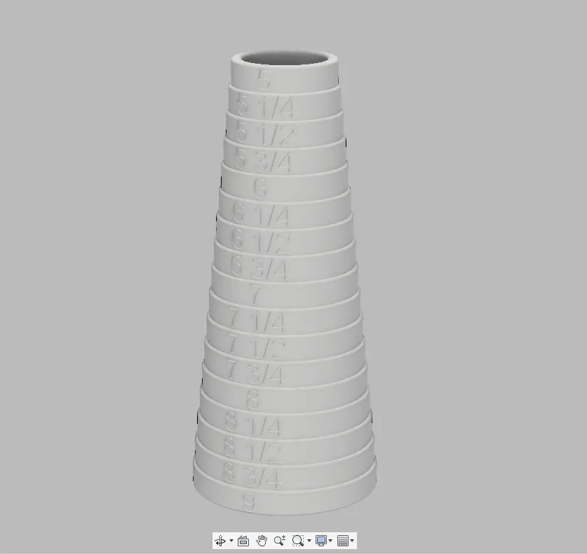 Bracelet Mandrel for sizing bracelets - MakerWorld 3D Model | 3Drop