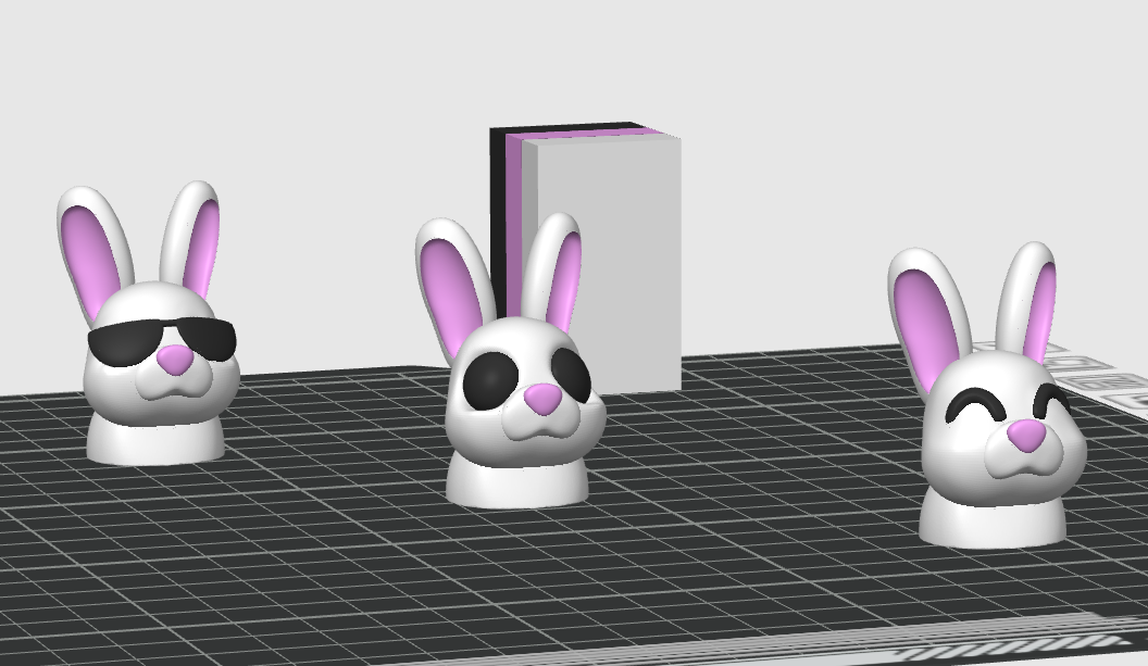 Miniatura 3 do modelo 3D Cute Easter Bunny - Fidget Clicker