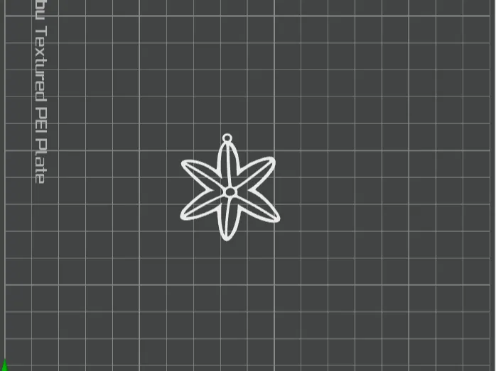 Queen's Wreath Line Art – 3D Print