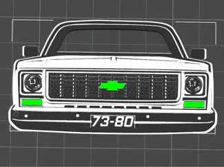 Squarebody Keychain