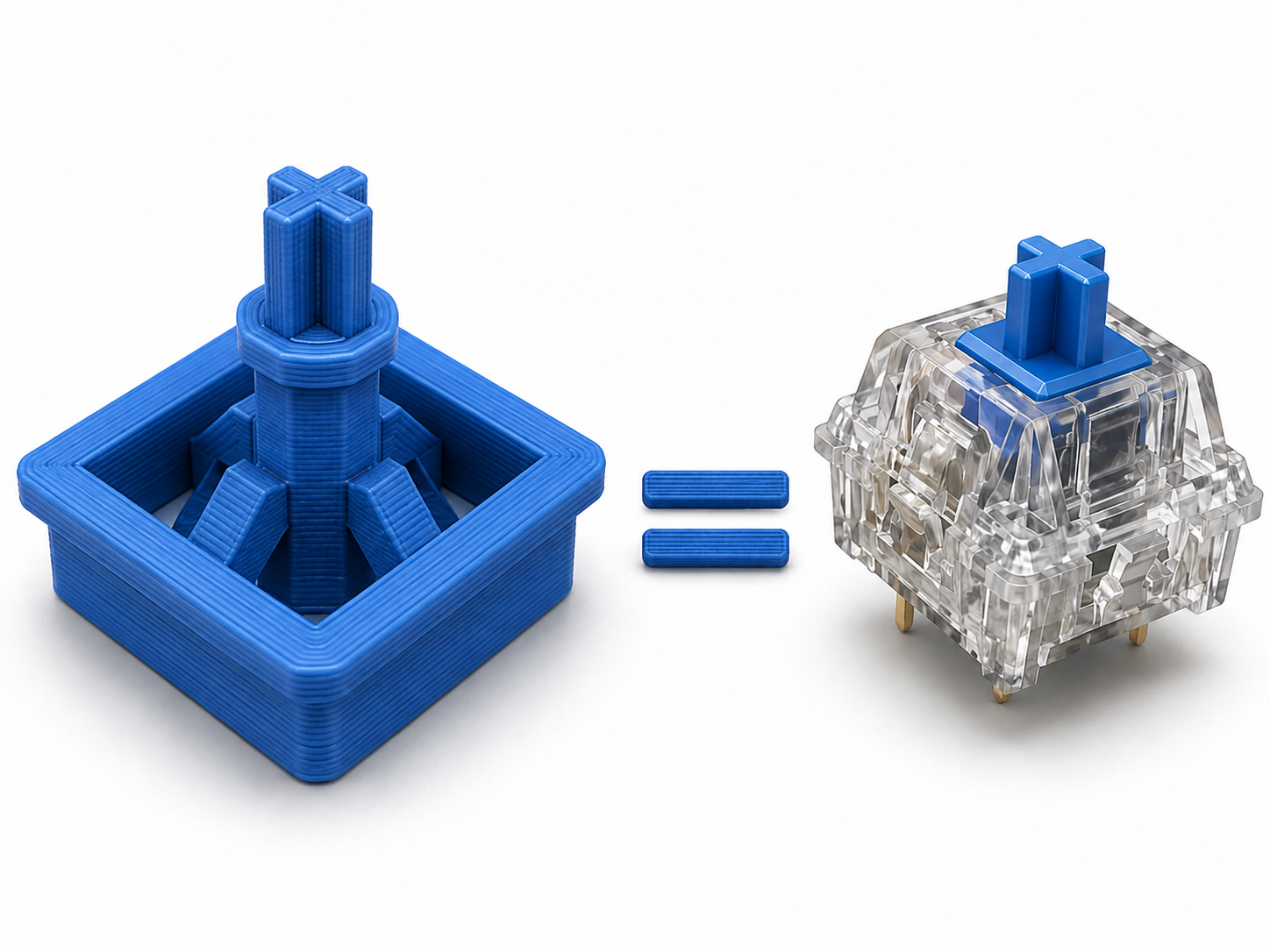 3D Printed Clicky Clicker - Print in Place 3D model
