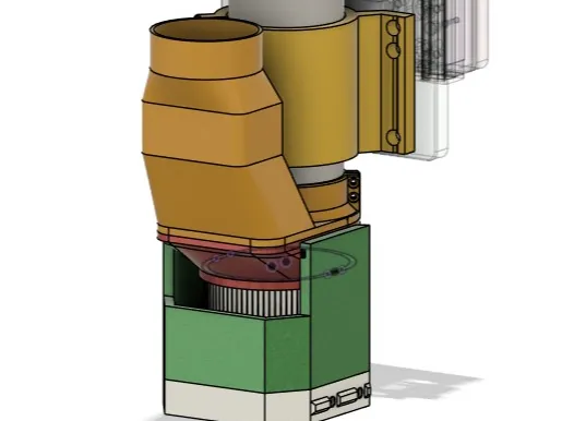 Deprecated - DDB - 65mm Spindle 2.5" Dust Tube