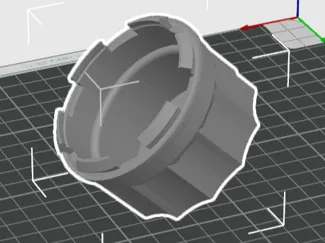 ATV hub cap