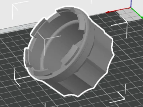 ATV hub cap