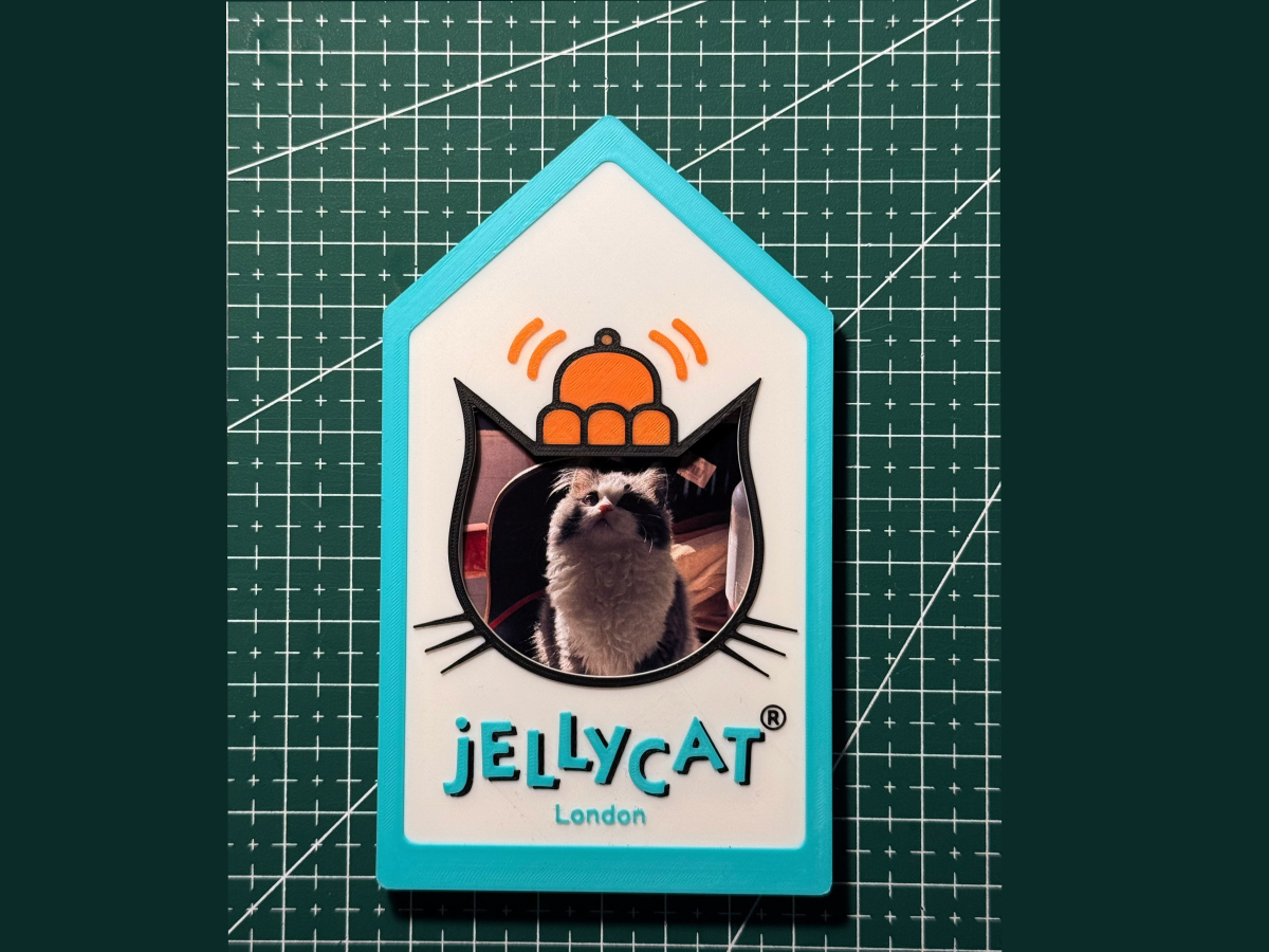 Miniatura 1 do modelo 3D 原创设计｜jellycat拍立得mini/3寸照片磁吸相框，可做冰箱贴