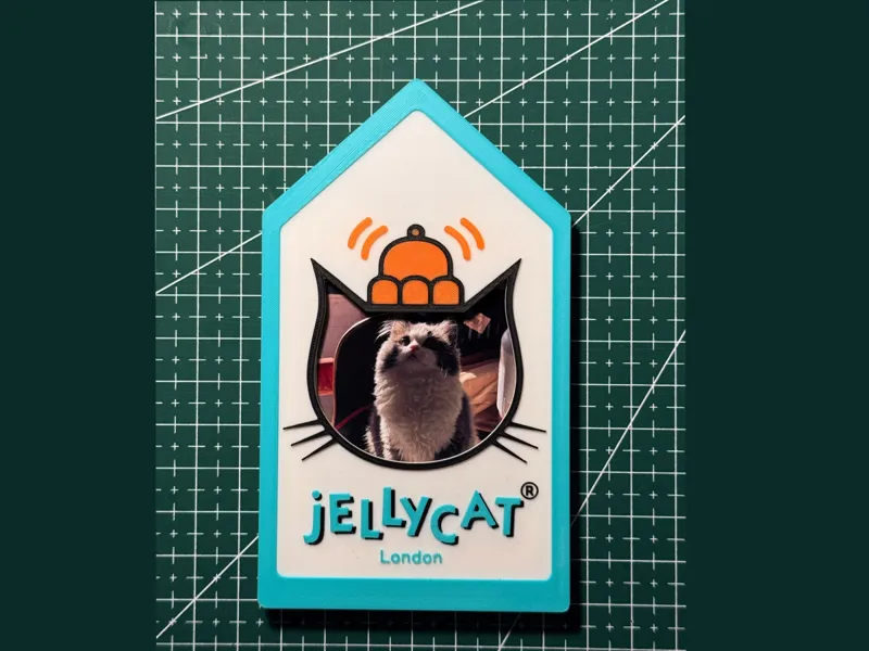 原创设计｜jellycat拍立得mini/3寸照片磁吸相框，可做冰箱贴