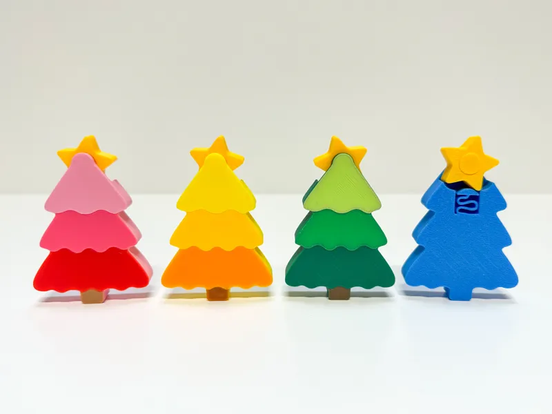 Clicky Christmas Tree Fidget