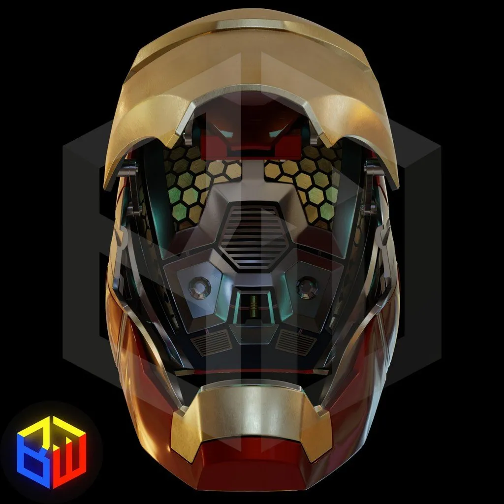 Mark 85 Helmet with Detailing and Motorization view 3