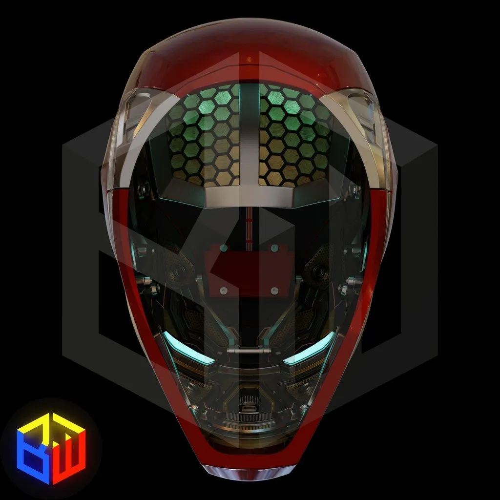 Mark 85 Helmet with Detailing and Motorization view 4