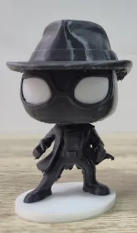 Spider noir con base