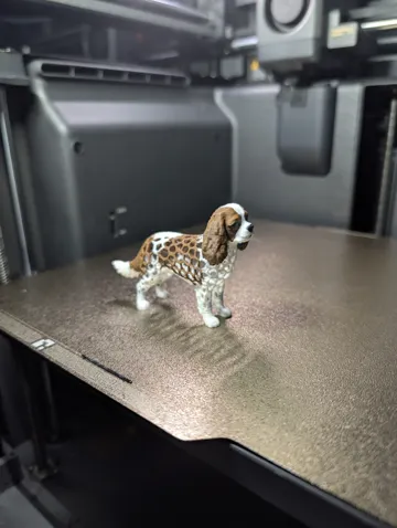Figura decorativa: Voronoi Cavalier King Charles Spaniel Dog Figure — vista de referencia 4