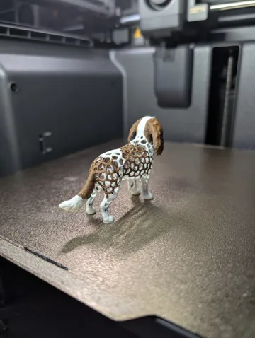 Figura decorativa: Voronoi Cavalier King Charles Spaniel Dog Figure — vista de referencia 5