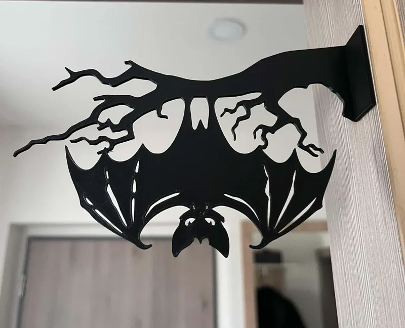 Halloween door decor