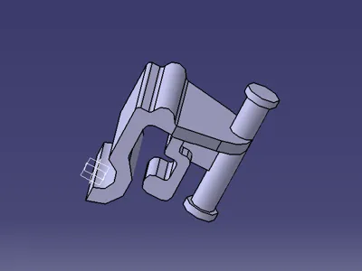 Boat engine holder