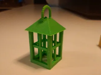 Lanterna per miniature modellismo presepi a croce
