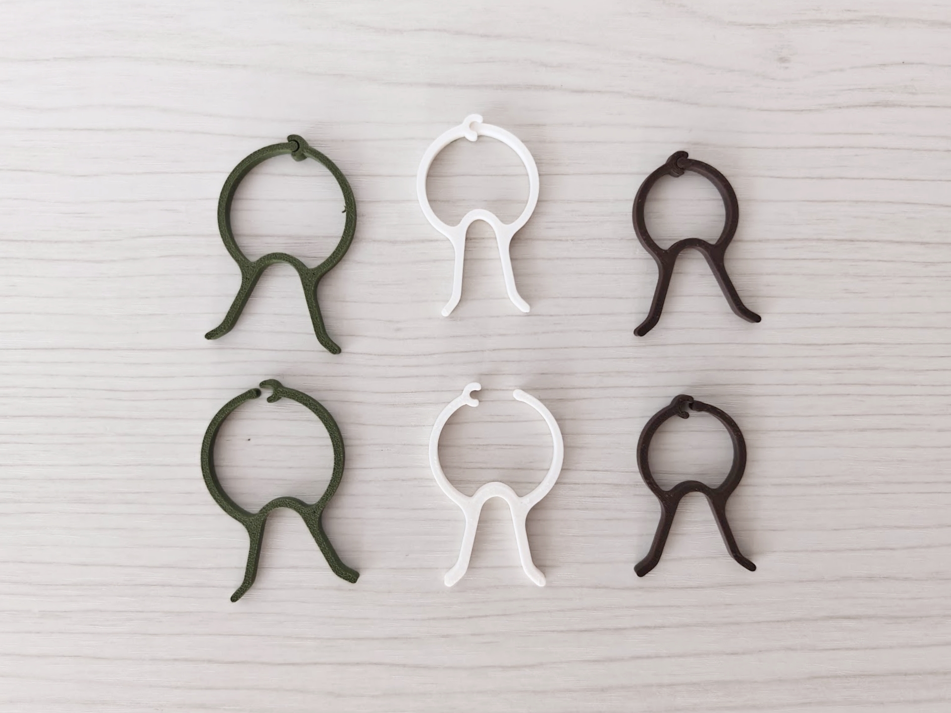 Parametric plant clips – 3 sizes + custom