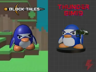 Tutorial Terry Rpg Tutorial Terry - Block Tales - Free 3D Print Model - MakerWorld