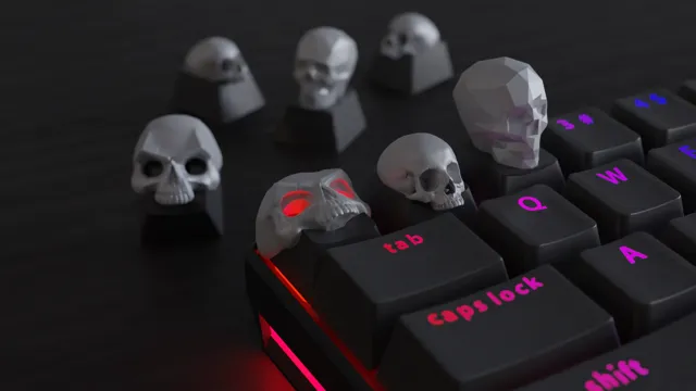 Skull Keycaps