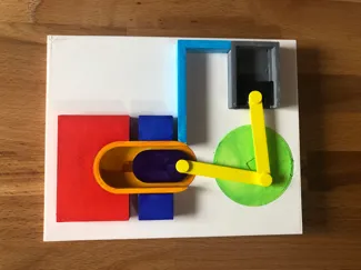 Stirling engine (type alfa)