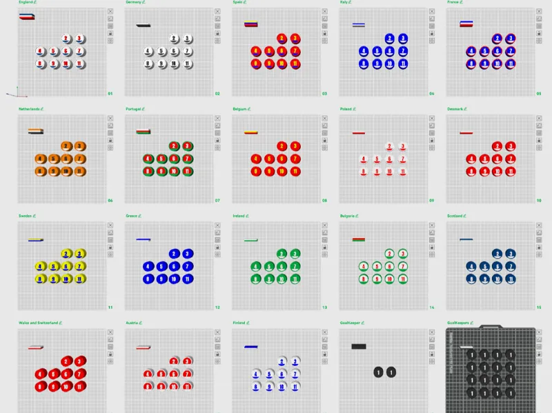 European National Football Teams GGx