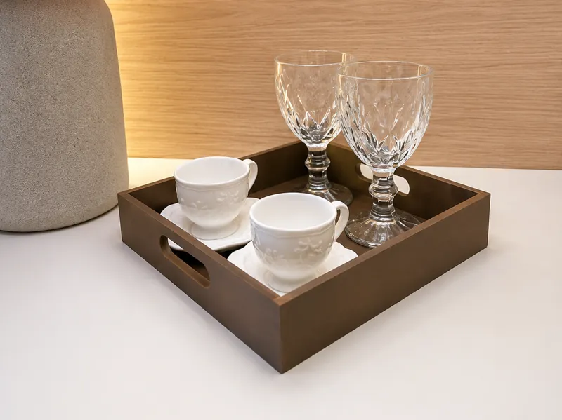 Minimalist Serving Trays – Square & Rectangular