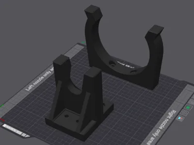 compressed air cylinder holder wall mount
