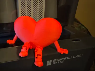 Valentines Heart Buddy | No Supports Needed