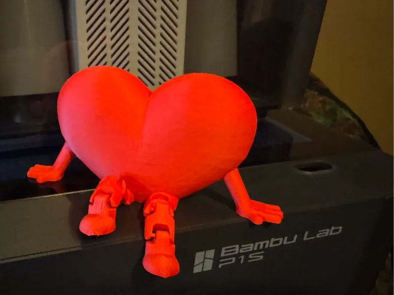 Valentines Heart Buddy | No Supports Needed