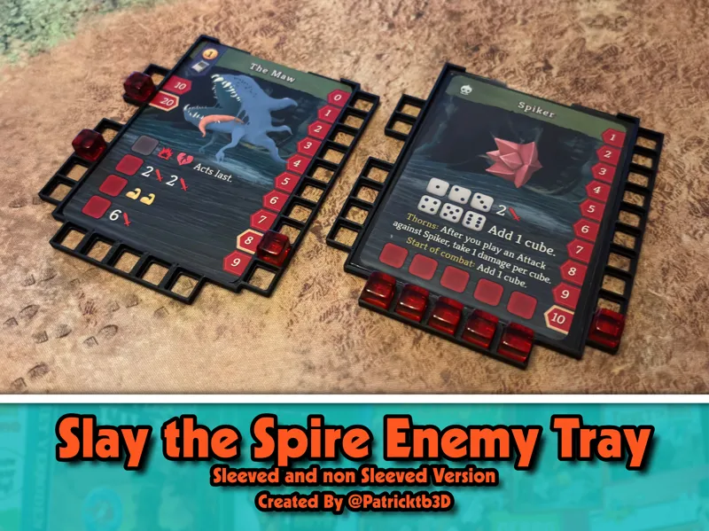 Slay the Spire Enemy Tray