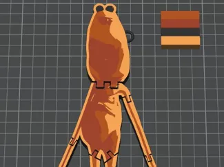 Marcus worm VR Flexi Toy AMS 