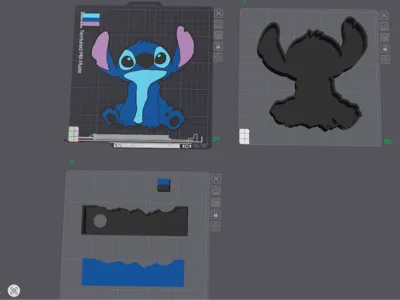 Stitch light box