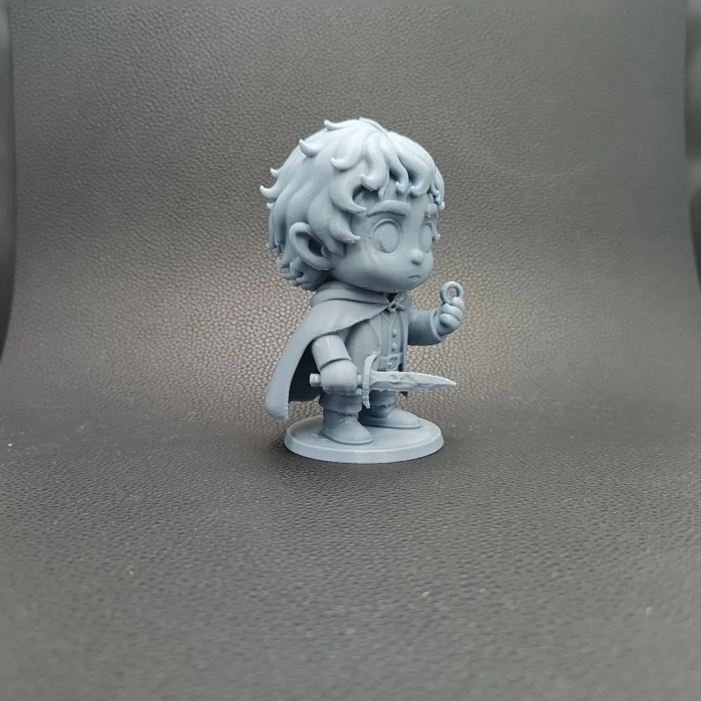 Figurine décorative Hobbit Chibi Frodon Baggins cadeau de collection