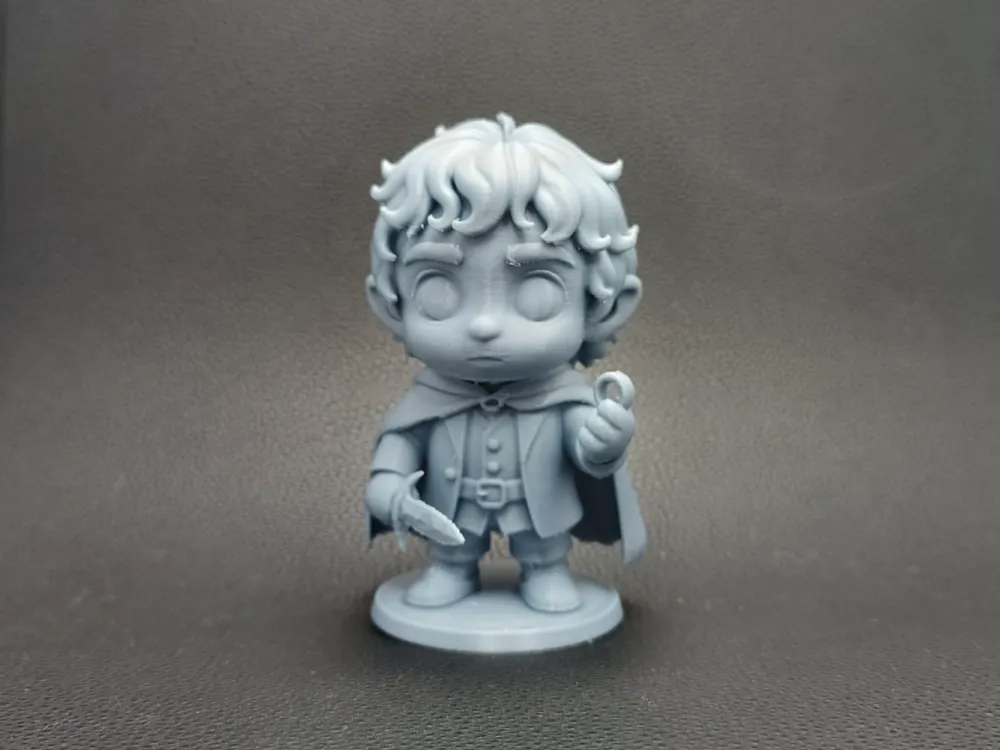 Figurine décorative Hobbit Chibi Frodon Baggins cadeau de collection