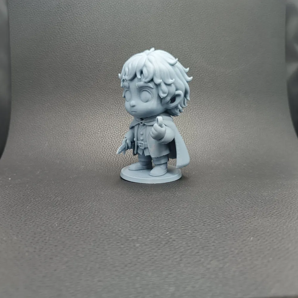 Figurine décorative Hobbit Chibi Frodon Baggins cadeau de collection